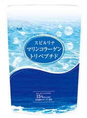 ALGAE Японская спирулина с морским коллагеном Spirulina & Marine Collagen 800 шт на 30 дней  000003 JapanTrading