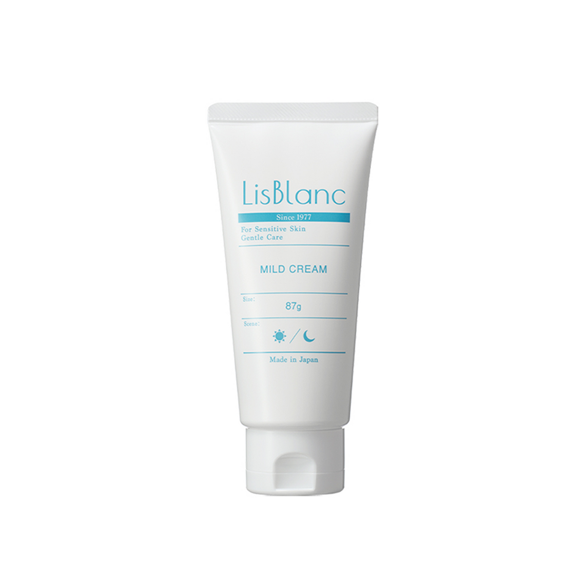 AXXZIA LisBlanc Зволожуючий крем для обличчя з рослинними оліями Mild Cream, 87 г - JapanTrading