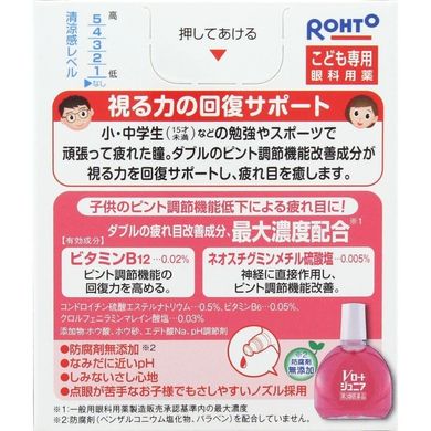 Rohto Японские капли для глаз подростковые ИС0 V Junior  (13 мл) 149926 JapanTrading
