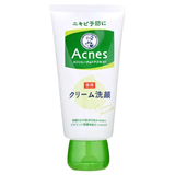 Mentholatum Лікувальний крем-піна для вмивання обличчя проти акне Acnes Medicated Scrub (130 г) 125166 фото JapanTrading