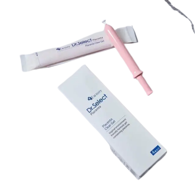 Dr.Select Інтимний гель з плацентою та молочною кислотою для нормалізаціі PH Placenta Clear Gel (4 шт по 2,9 г) - JapanTrading