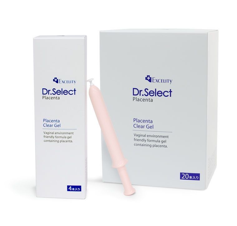 Dr.Select Интимный гель с плацентой и молочной кислотой для нормализации PH Placenta Clear Gel (20 шт по 2,9 г) - JapanTrading