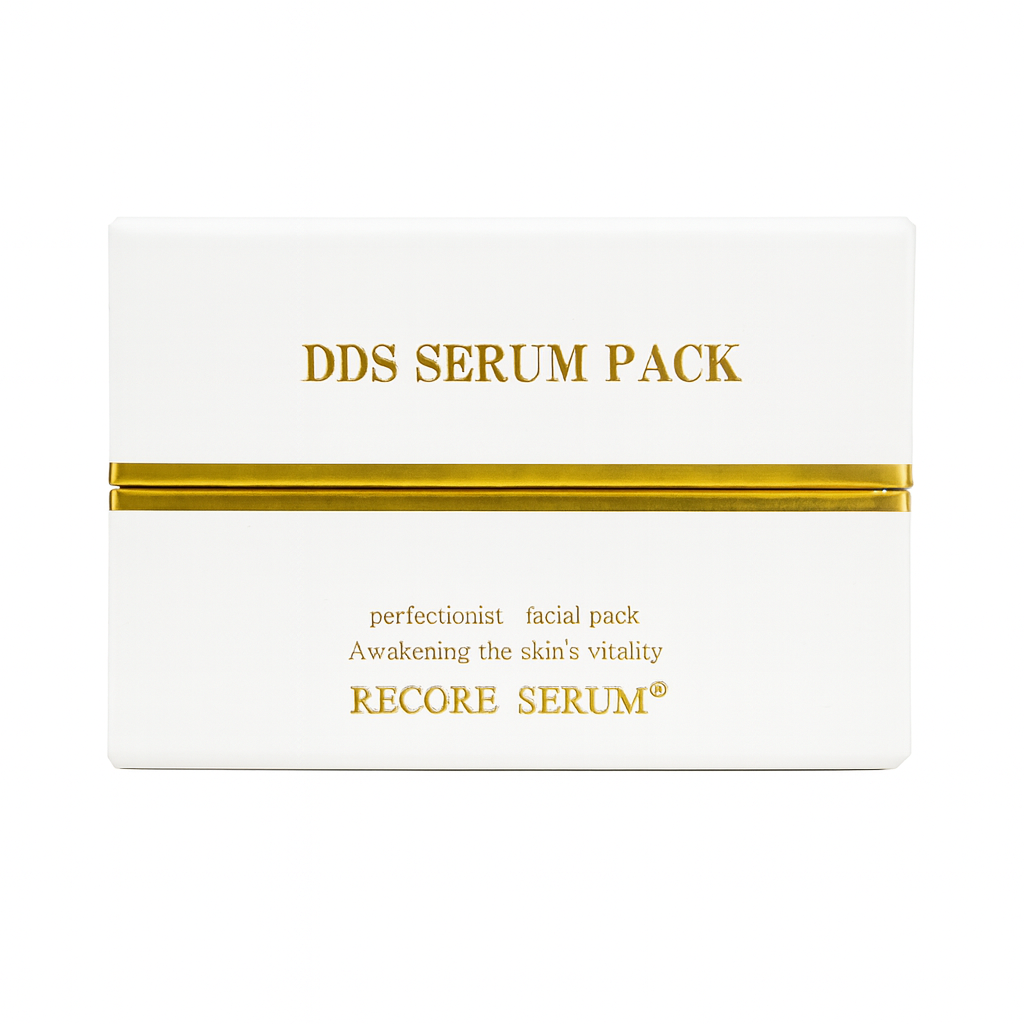 RECORESERUM Маска для глубокого обновления и увлажнения кожи лица DDS Serum Pack 100 г - JapanTrading