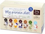 My Protein Diet Протеїнові коктейлі для схуднення асорті 21 шт на 21 днів 920026 фото JapanTrading