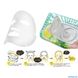 Saborino Экспресс маска для лица тканевая утренняя отбеливающая "Успей за 60 секунд" Wake Up Refreshing Mask (32 шт)