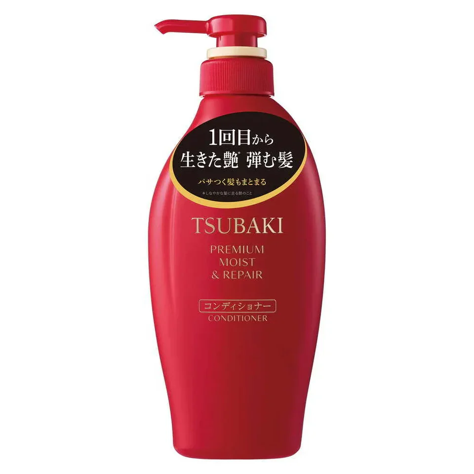 TSUBAKI Кондиціонер для волосся, відновлення та зволоження Shiseido Premium Moist & Repair Camellia Hair Conditioner NEW 2025 - JapanTrading