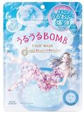 CLEAR TURN Відновлююча, зволожуюча маска для чутливої шкіри KOSE UruUru Bomb Face Mask (7 шт) 521597 фото JapanTrading