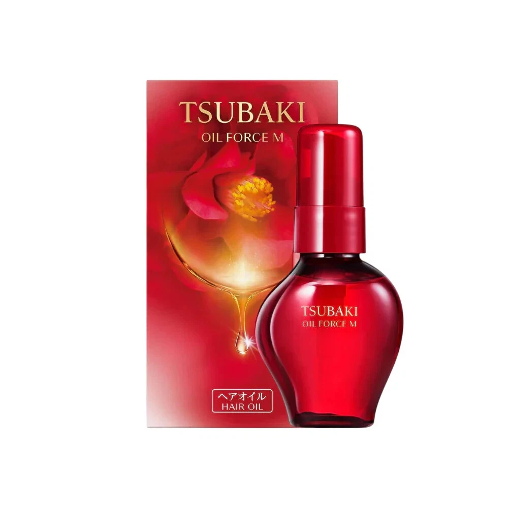 Tsubaki Масло камелии для восстановления и питания волос Shiseido OIL FORCE M 60 мл - JapanTrading