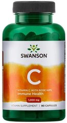 Swanson Витамин С с экстрактом шиповника