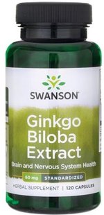 Swanson Гинкго Билоба - Ginkgo Biloba