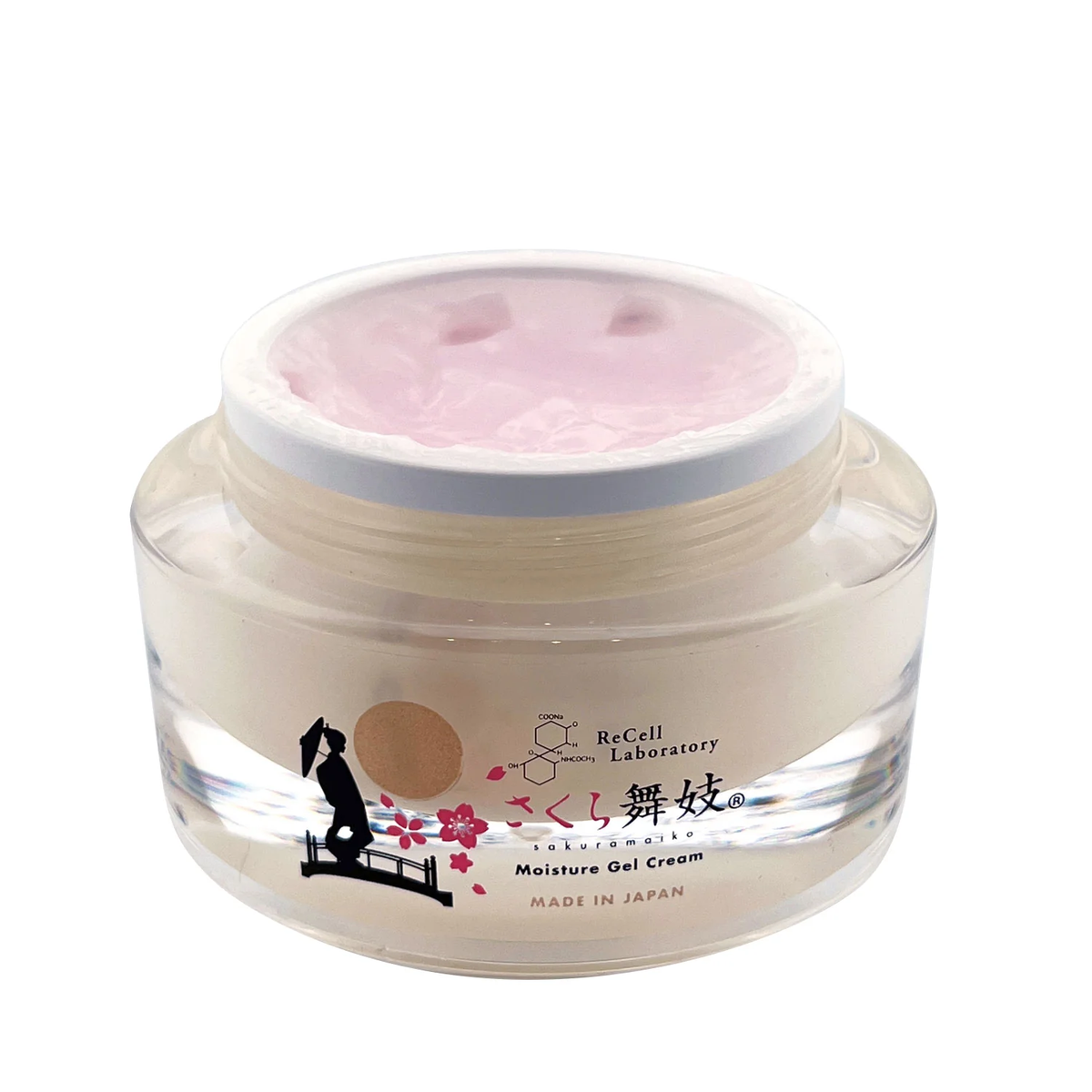 ReCell Увлажняющий гель-крем для лица со стволовыми клетками Sakura Maiko Moisture Gel Cream 50 г - JapanTrading