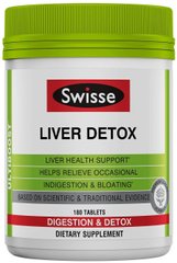 Swisse Детокс печени Ultiboost Liver Detox 180 шт на 90 дней