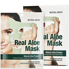 ROYAL SKIN Маска для лица с алоэ Real Aloe Mask (5 шт) 049763 JapanTrading