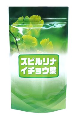 ALGAE Японская спирулина с Гинкго Билоба Spirulina + Ginkgo 1200 шт на 30 дней JT0003 JapanTrading