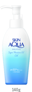 Skin Aqua Зволожуючий сонцезахисний гель з дозатором-помпою ROHTO Super Moisture Gel SPF 50+ PA++++ (140 г) 190867 JapanTrading