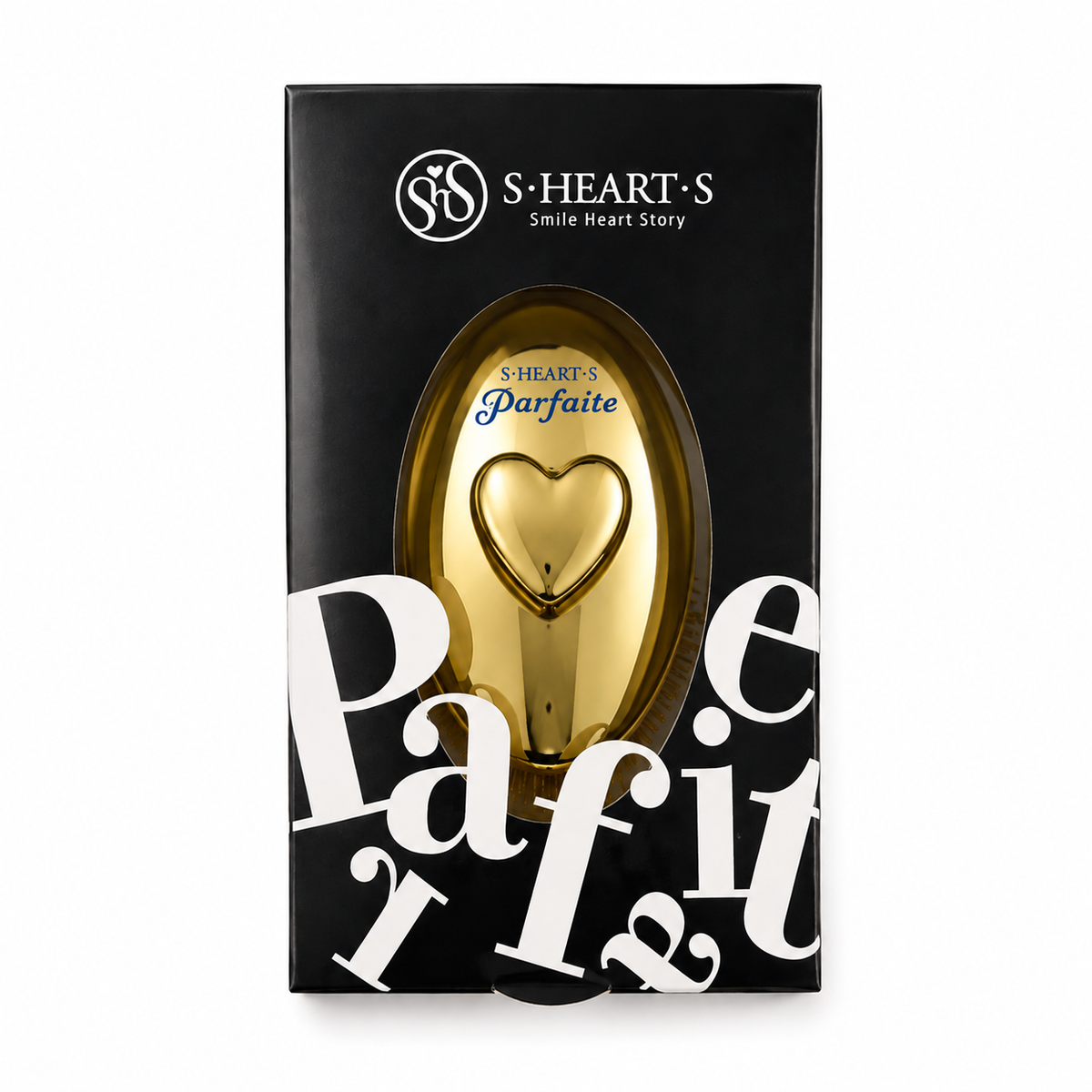 S-HEART-S Компактная массажная щетка для волос Scalp Brush Parfaite - JapanTrading