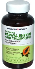 American Health энзим папайи с хлорофиллом