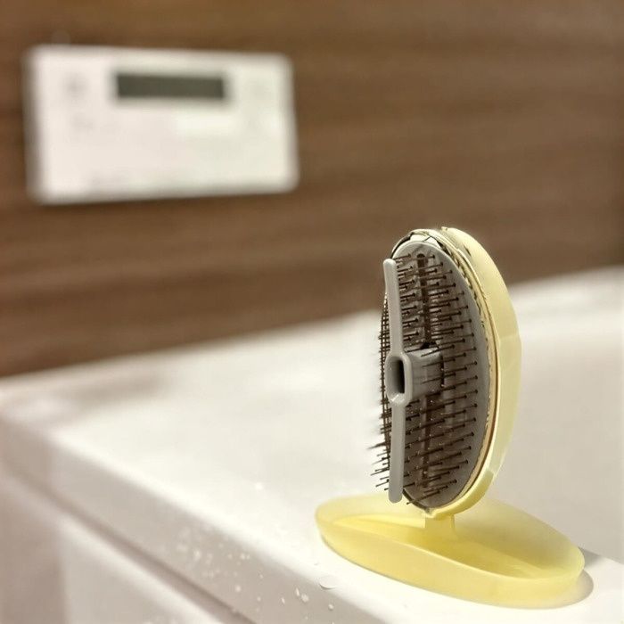 S-HEART-S Компактная массажная щетка для волос Scalp Brush Parfaite - JapanTrading