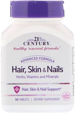 21st Century витамины для волос, кожи и ногтей