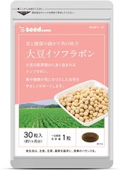 Seedcoms Изофлавоны сои для женского здоровья на 30 дней (30 шт)