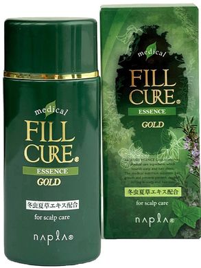 Napla Эссенция для стимуляции роста и борьбы с выпадением волос Medicinal Fillcure Essence Gold (35 мл) 080468 JapanTrading