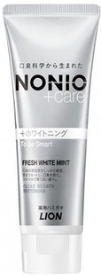 Lion Зубна паста для відбілювання та усунення неприємного запаху Nonio Plus Whitening Toothpaste (130 г) 309635 JapanTrading