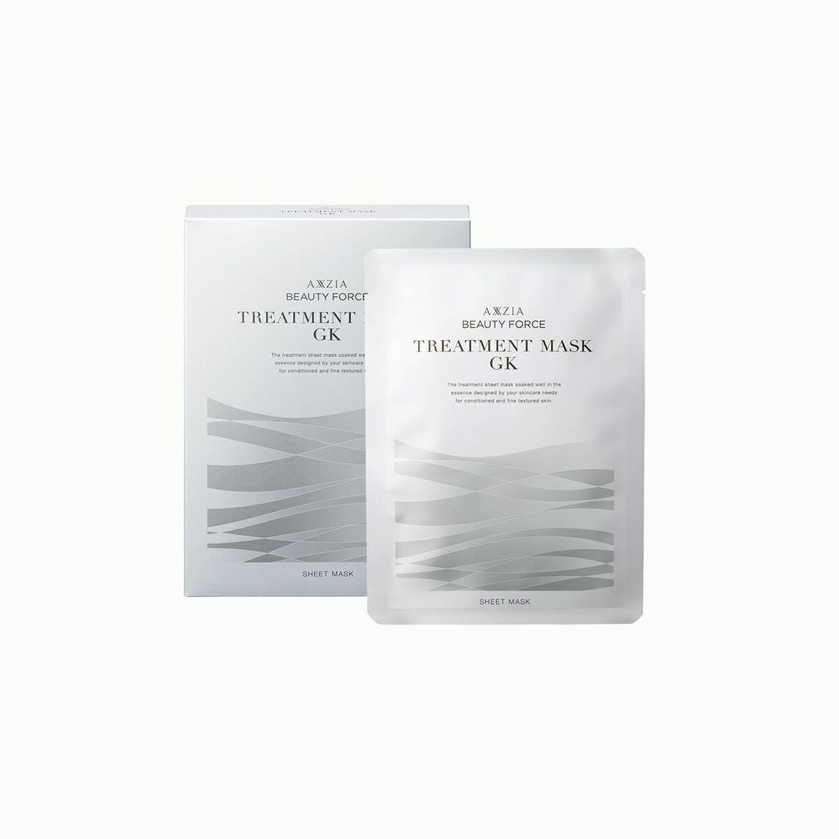 AXXZIA Beauty Force Восстанавливающая маска для огрубевшей и поврежденной кожи лица Treatment Mask GK - JapanTrading