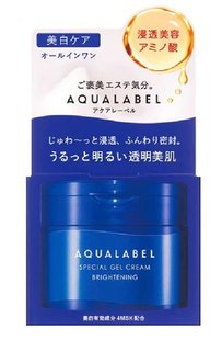 Aqua Label Крем-гель для лица увлажняющий отбеливающий Shiseido Gel Cream White (90 г) 984366 JapanTrading