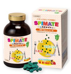 Algae Spimate Японская спирулина для детей и взрослых (1200 шт)