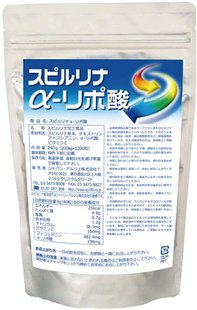 ALGAE Японська спіруліна з альфа-ліпоєвою кислотою Spirulina & a-lipoic Acid 1200 шт на 30 днів 000014 JapanTrading