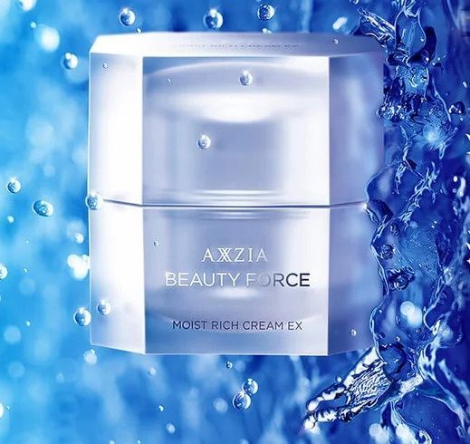 AXXZIA Пептидний крем для обличчя проти зморшок Beauty Force Moist Rich Cream EX - JapanTrading