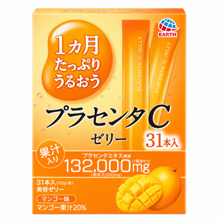 Earth Японська плацента у формі желе зі смаком манго Placenta C Jelly Mango - JapanTrading