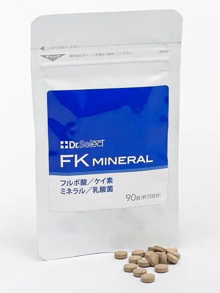 Dr.Select Мінеральна добавка с лактобактеріями FK MINERAL 90 шт на 15 днів - JapanTrading