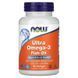 Now Foods Ультра Омега 3, риб'ячий жир 1000 мг, 500 EPA, 250 DHA (90 шт на 45-90 днів) 016614 фото 1 JapanTrading