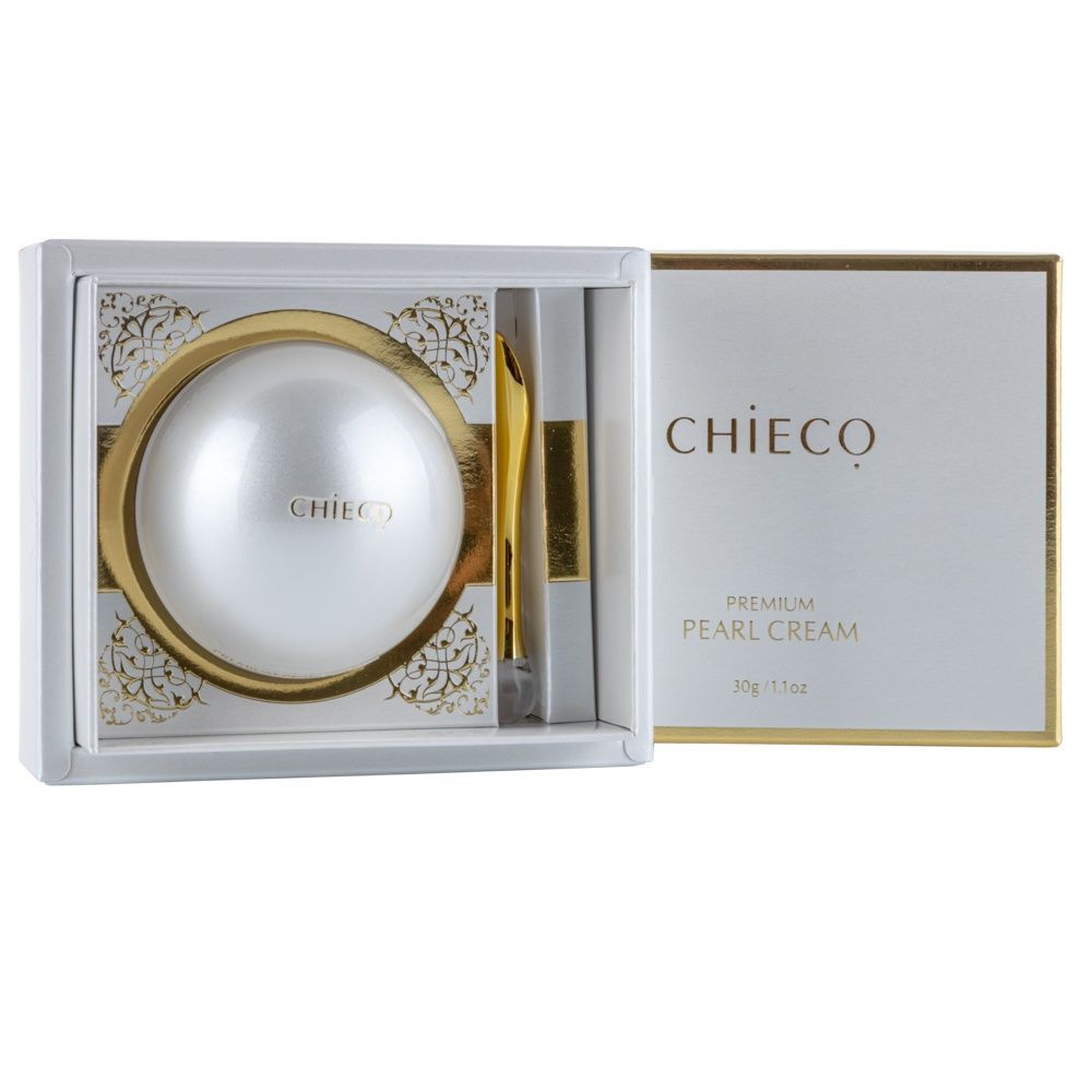 GINZA TOMATO Преміальний живильний крем з екстрактом японських перлів CHIECO Premium Pearl Cream (30 г) - JapanTrading
