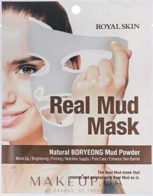 ROYAL SKIN Маска для лица с натуральной глиной Real Mud Mask (1 шт) 049299 JapanTrading