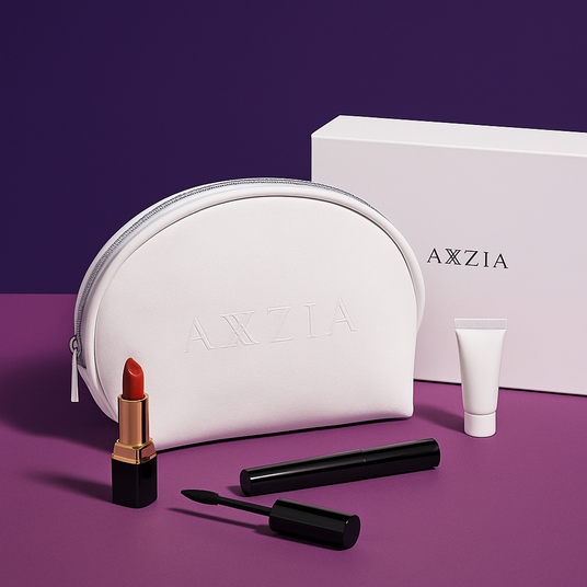 メイクアップケース Купити Axxzia Косметичка, брендова сумка - футляр White Pouch