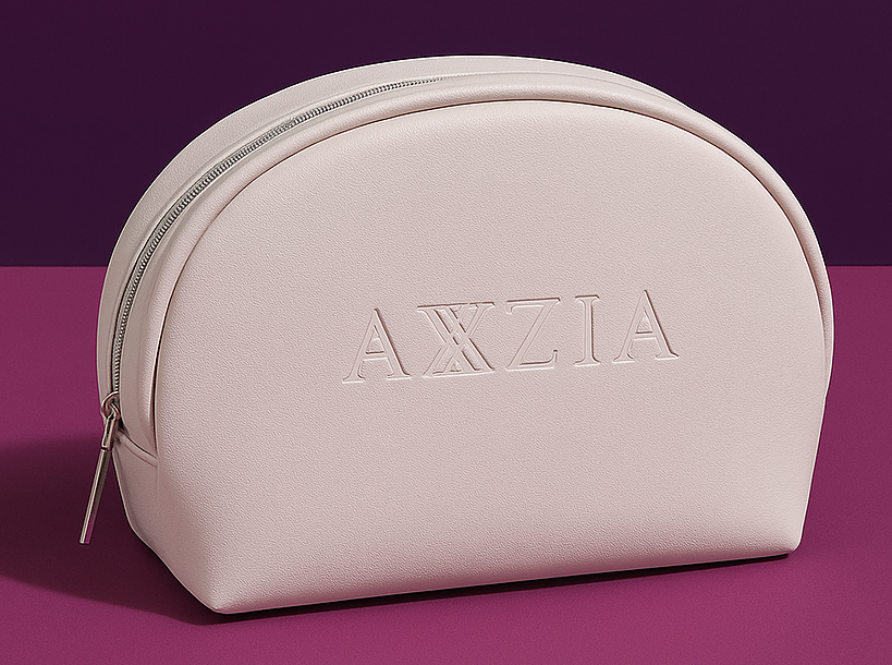 Axxzia Косметичка, брендовая сумка - футляр White Pouch - JapanTrading