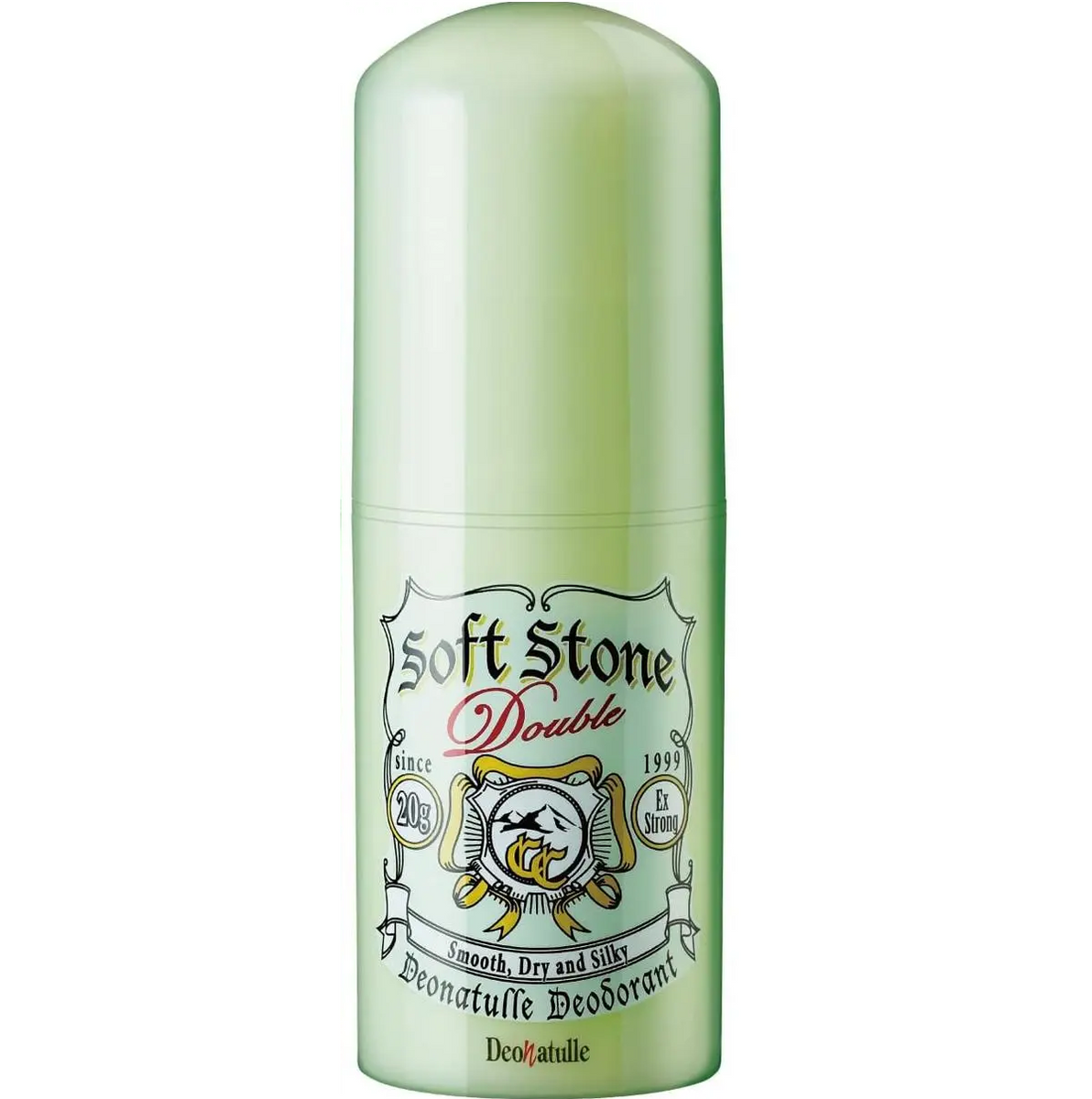 Deonatulle Натуральний дезодорант-антиперспирант стік з квасців Soft Stone W Color Control Deodorant (20 г) - JapanTrading