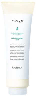 Lebel Маска для глибокого зволоження волосся Viege Treatment Soft (240 мл) 025659 JapanTrading