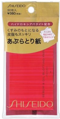 Shiseido Матирующие салфетки для лица Sebum & Oil Blotting Paper (90 шт) 264612 JapanTrading