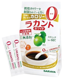 Lakanto Натуральний цукрозамінник білий Saraya (60 шт) 276248 JapanTrading