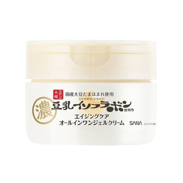 SANA Антивіковий крем-гель з ретинолом Sana Nameraka Honpo N (100 г) - JapanTrading