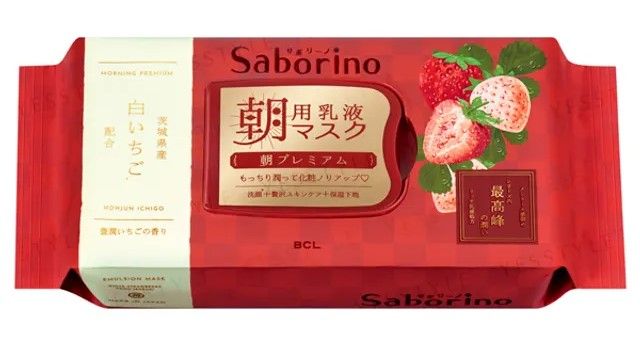 Saborino_маска_Premium_Strawberry