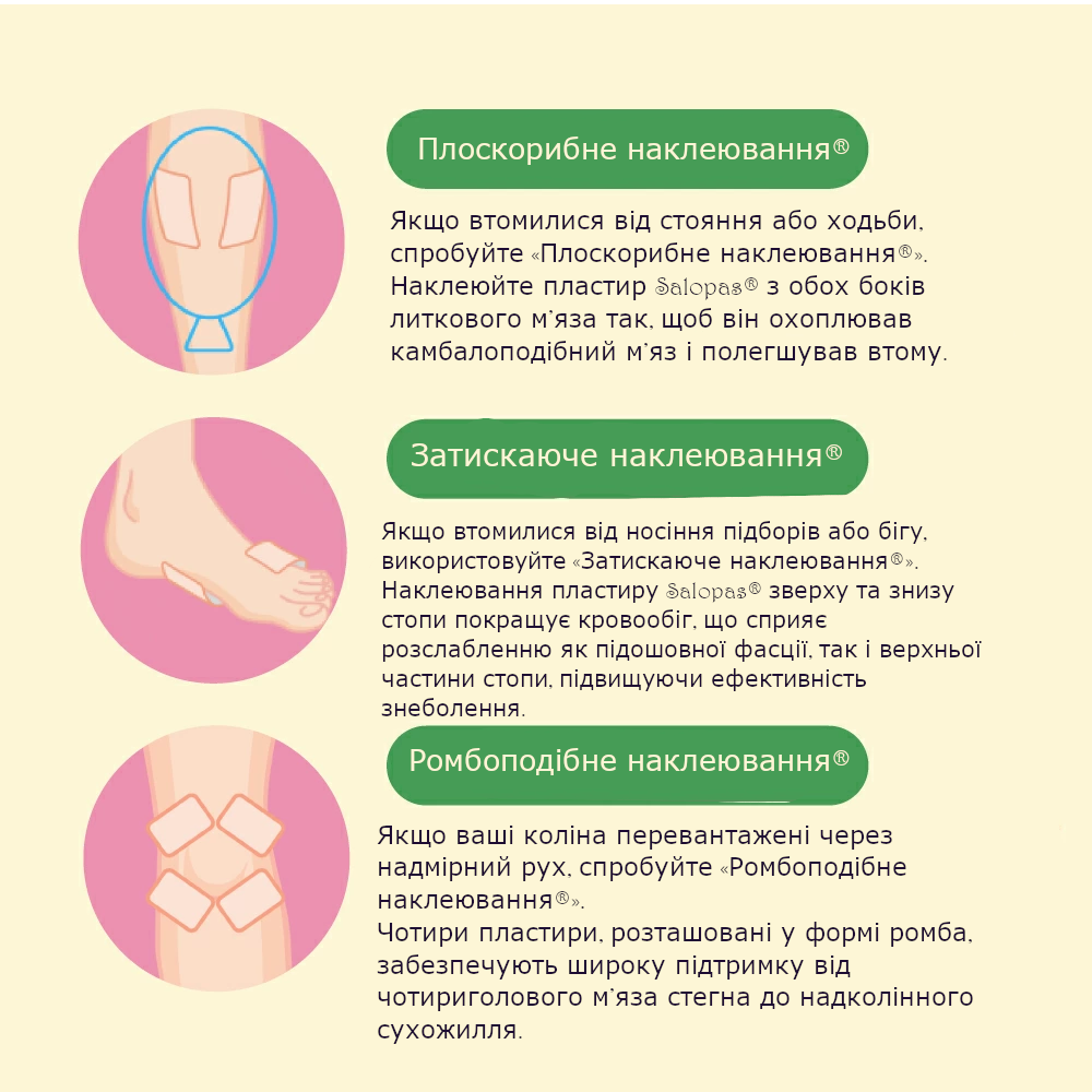Hisamitsu Знеболюючий та протизапальний пластир при м'язових чи суглобних болях, обмороженні, розтягненні зв'язок Salonpas (4.2*6.5 см) - JapanTrading