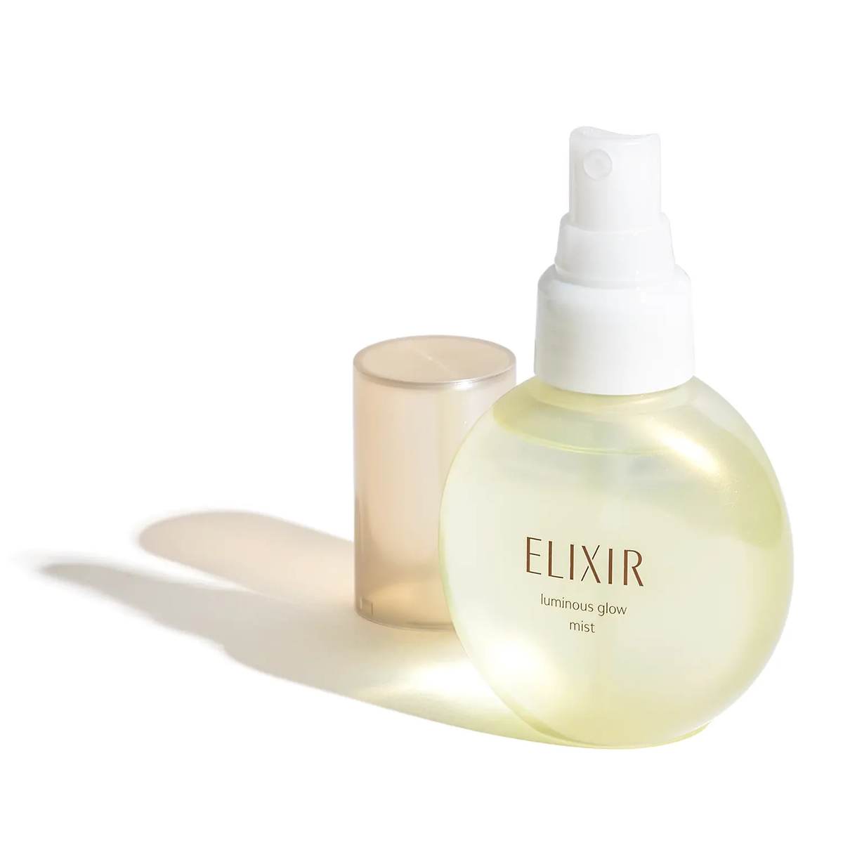 ELIXIR Увлажняющий мост для лица с эффектом сияния Luminous glow mist Shiseido, 80 г - JapanTrading