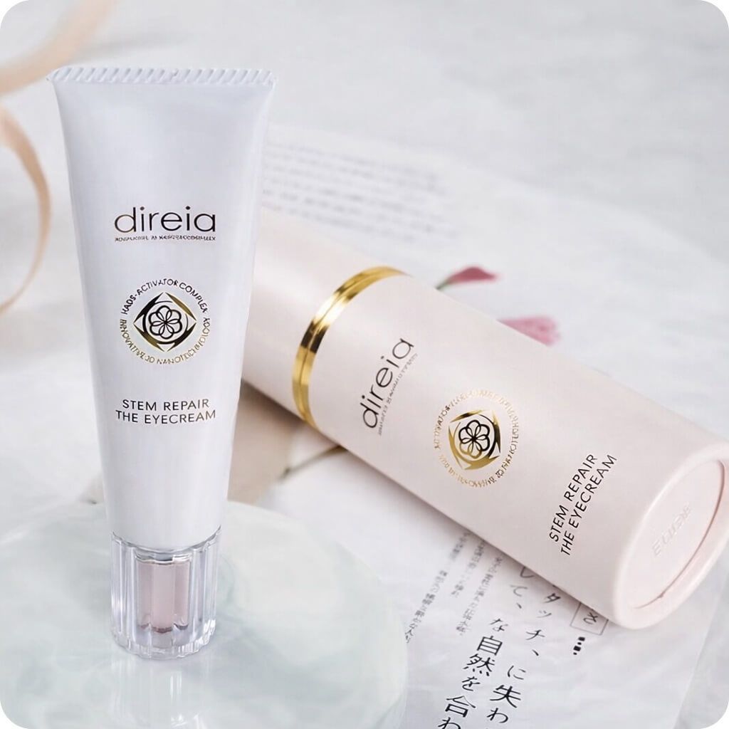 Direia Омолоджуючий крем для шкіри навколо очей Stem Repair The Eye Cream - JapanTrading