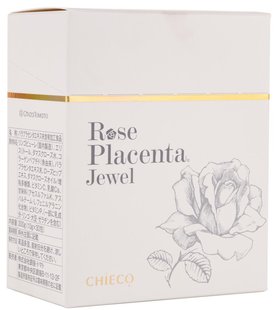 CHIECO Екстракт плаценти дамаської троянди в желе Rose Placenta Jewel 30 шт на 30 днів 052148 JapanTrading