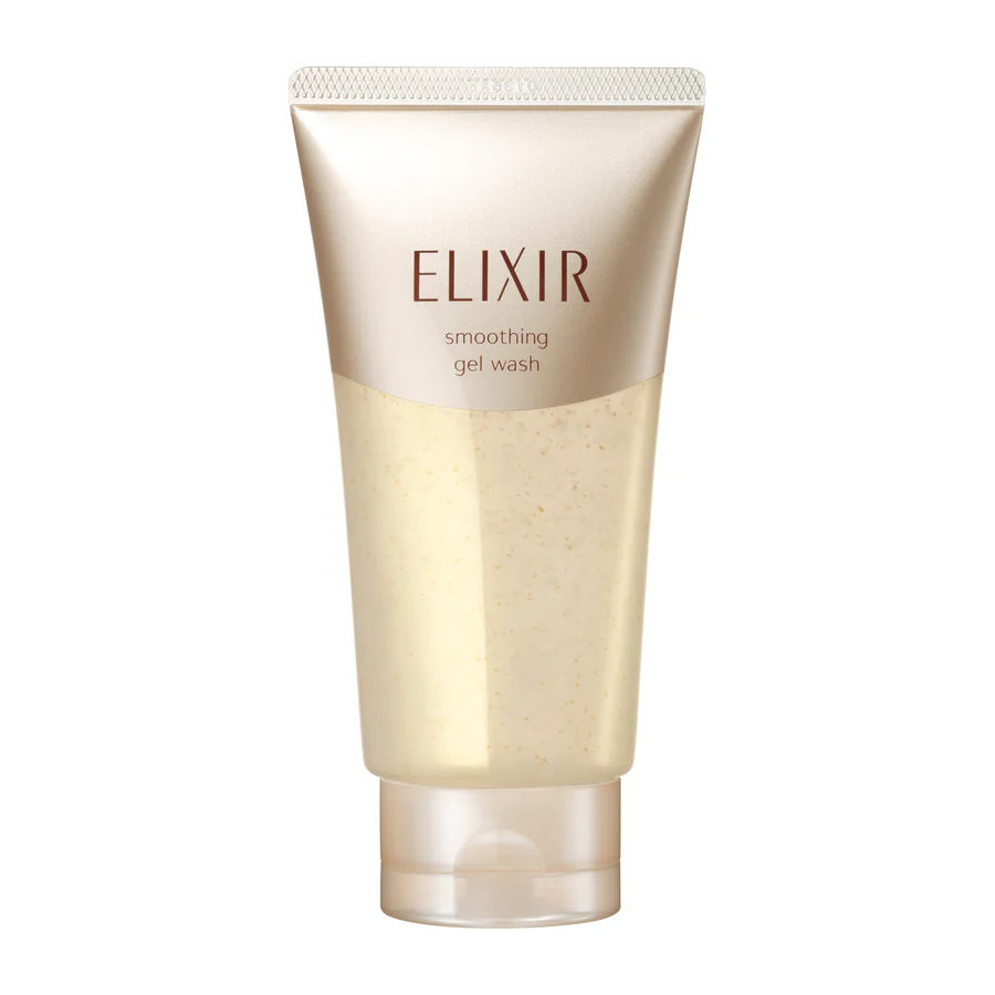 ELIXIR Разглаживающий гель для умывания Smoothing gel wash Shiseido, 105 г - JapanTrading