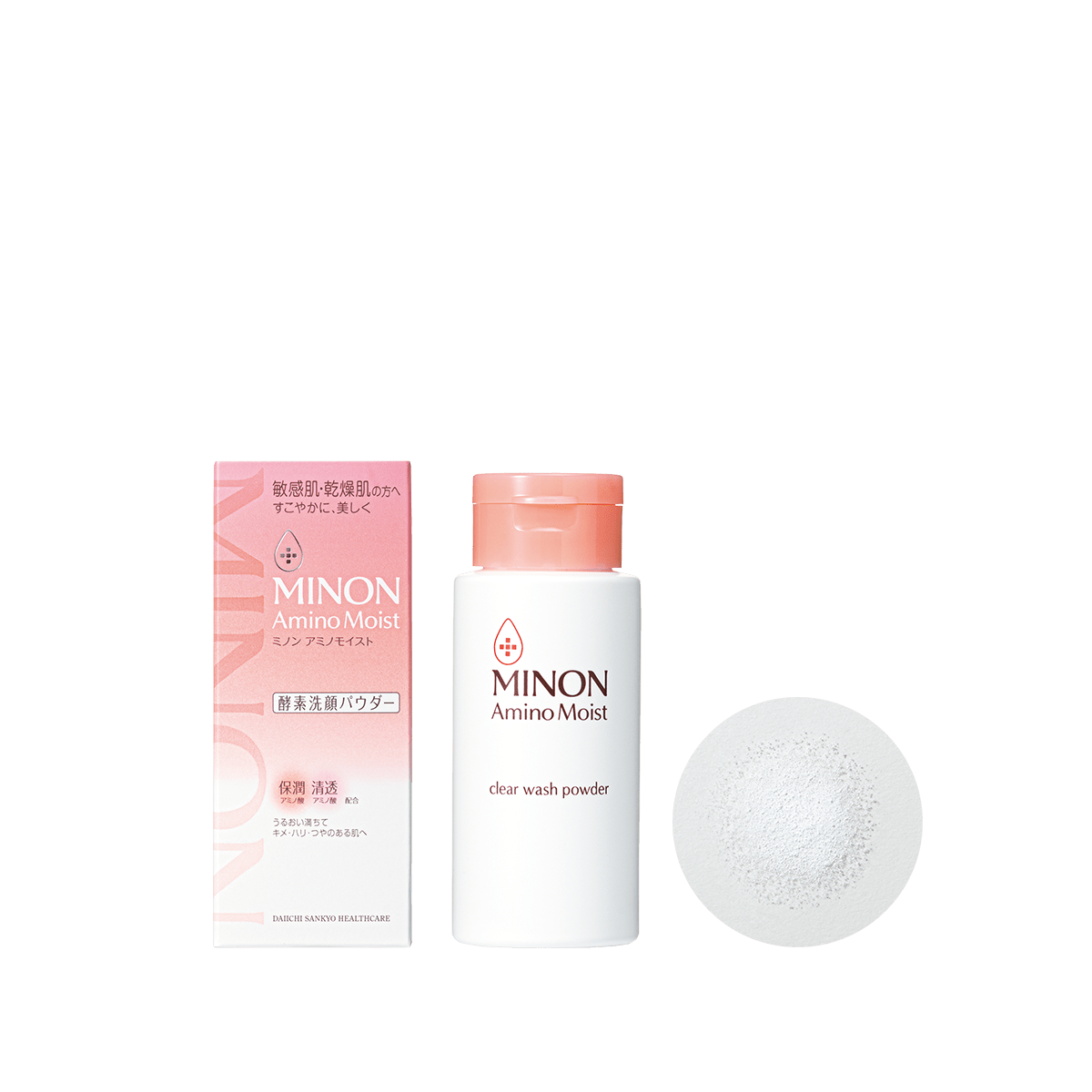 Minon Ензимна пудра для вмивання Amino Moist CP Enzyme Facial Cleansing Powder 35 г - JapanTrading